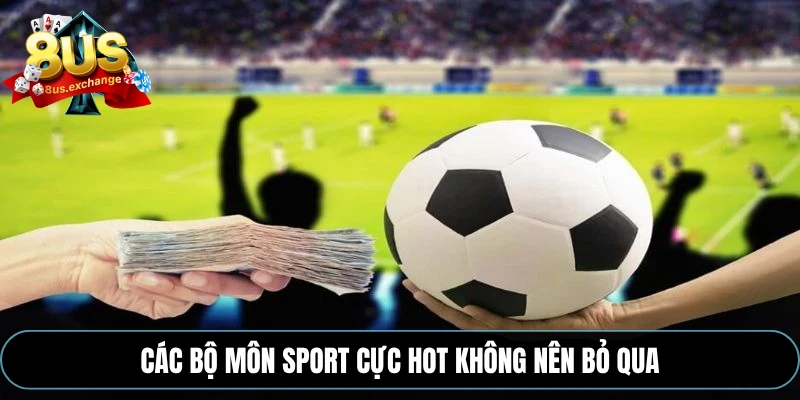 Thể thao 8US – Cá cược trực tuyến uy tín, hấp dẫn 2025 3 Các bộ môn Sport cực hot không nên bỏ qua